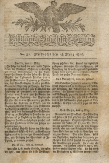 Privilegirte Schlesische Zeitung. 1826, No. 32 (15 März) + dod.