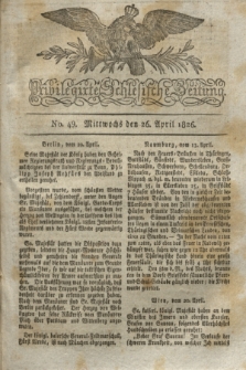 Privilegirte Schlesische Zeitung. 1826, No. 49 (26 April) + dod.