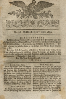 Privilegirte Schlesische Zeitung. 1826, No. 66 (7 Juni) + dod. + wkładka