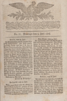 Privilegirte Schlesische Zeitung. 1826, No. 77 (3 Juli) + dod.
