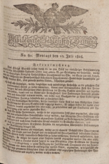 Privilegirte Schlesische Zeitung. 1826, No. 80. (10. Juli) + dod.