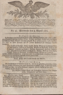Privilegirte Schlesische Zeitung. 1826, No. 93 (9 August) + dod.