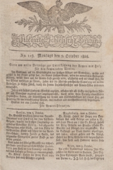 Privilegirte Schlesische Zeitung. 1826, No. 119 (9 October) + dod.