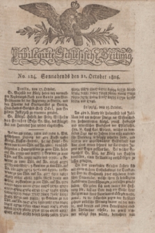 Privilegirte Schlesische Zeitung. 1826, No. 124 (21 October) + dod.