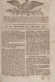 Privilegirte Schlesische Zeitung. 1826, No. 136 (18 November) + dod.