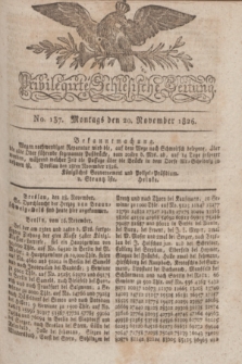 Privilegirte Schlesische Zeitung. 1826, No. 137 (20 November) + dod.