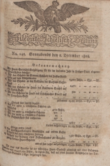 Privilegirte Schlesische Zeitung. 1826, No. 142 (2 December) + dod.