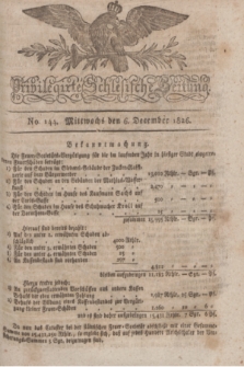 Privilegirte Schlesische Zeitung. 1826, No. 144 (6 December) + dod.
