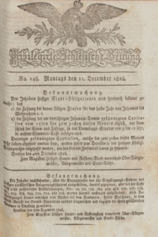 Privilegirte Schlesische Zeitung. 1826, No. 146 (11 December) + dod. + wkładka