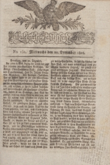 Privilegirte Schlesische Zeitung. 1826, No. 150 (20 December) + dod.