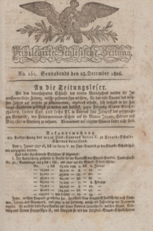 Privilegirte Schlesische Zeitung. 1826, No. 151 (23 December) + dod. + wkładka