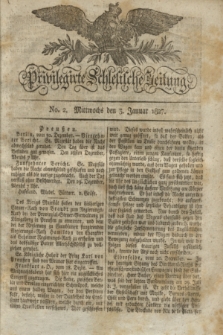 Privilegirte Schlesische Zeitung. 1827, No. 2 (3 Januar) + dod.