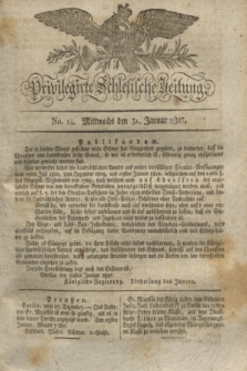 Privilegirte Schlesische Zeitung. 1827, No. 14 (31 Januar) + dod.