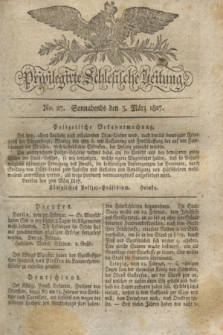 Privilegirte Schlesische Zeitung. 1827, No. 27 (3 März) + dod. + wkładka