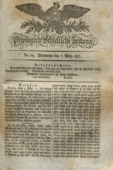 Privilegirte Schlesische Zeitung. 1827, No. 29 (7 März) + dod.