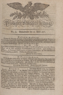 Privilegirte Schlesische Zeitung. 1827, No. 50 (28 April) + dod.