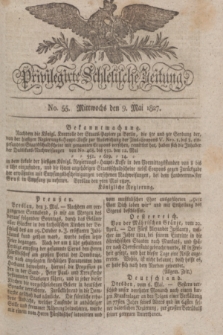 Privilegirte Schlesische Zeitung. 1827, No. 55 (9 Mai) + dod.
