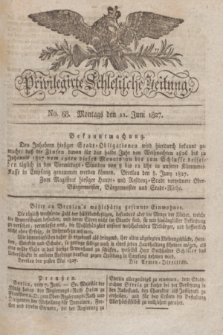 Privilegirte Schlesische Zeitung. 1827, No. 68 (11 Juni) + dod.