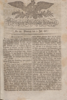 Privilegirte Schlesische Zeitung. 1827, No. 80 (9 Juli) + dod.