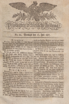 Privilegirte Schlesische Zeitung. 1827, No. 86 (23 Juli) + dod.