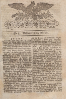 Privilegirte Schlesische Zeitung. 1827, No. 87 (25 Juli) + dod.