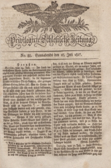 Privilegirte Schlesische Zeitung. 1827, No. 88 (28 Juli) + dod.
