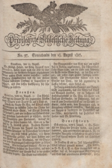 Privilegirte Schlesische Zeitung. 1827, No. 97 (18 August) + dod.