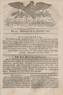 Privilegirte Schlesische Zeitung. 1827, No. 114 (26 September) + dod.