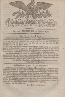 Privilegirte Schlesische Zeitung. 1827, No. 120 (10 Oktober) + dod.