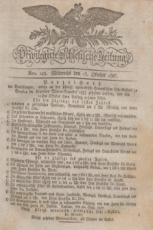 Privilegirte Schlesische Zeitung. 1827, Nro. 123 (17 Oktober) + dod.