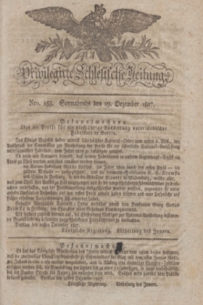 Privilegirte Schlesische Zeitung. 1827, Nro. 153 (29 Dezember) + dod.