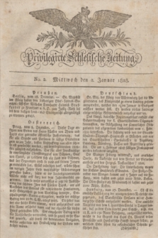 Privilegirte Schlesische Zeitung. 1828, No. 2 (2 Januar) + dod. + wkładka