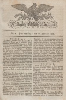 Privilegirte Schlesische Zeitung. 1828, No. 9 (10 Januar) + dod.