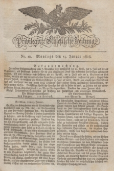 Privilegirte Schlesische Zeitung. 1828, No. 12 (14 Januar) + dod.