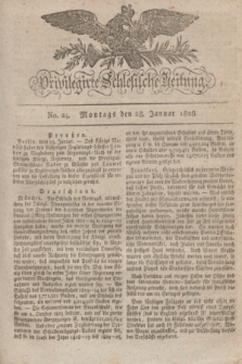 Privilegirte Schlesische Zeitung. 1828, No. 24 (28 Januar) + dod.