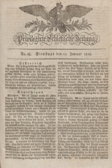 Privilegirte Schlesische Zeitung. 1828, No. 25 (29 Januar) + dod.