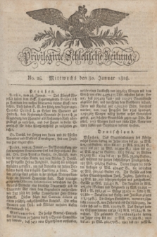 Privilegirte Schlesische Zeitung. 1828, No. 26 (30 Januar) + dod.