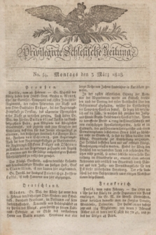 Privilegirte Schlesische Zeitung. 1828, No. 54 (3 März) + dod.
