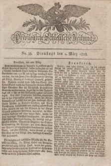 Privilegirte Schlesische Zeitung. 1828, No. 55 (4 März) + dod.