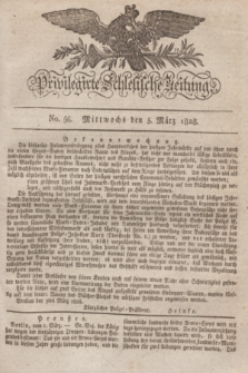 Privilegirte Schlesische Zeitung. 1828, No. 56 (5 März) + dod.