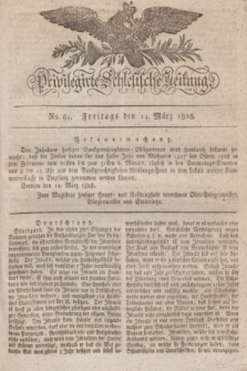 Privilegirte Schlesische Zeitung. 1828, No. 64 (14 März)