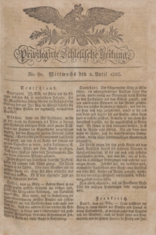 Privilegirte Schlesische Zeitung. 1828, No. 80 (2 April) + dod.