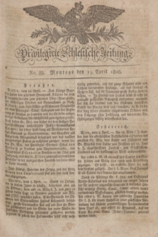 Privilegirte Schlesische Zeitung. 1828, No. 88 (14 April) + dod.