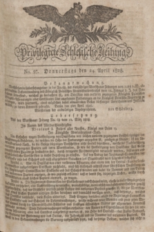 Privilegirte Schlesische Zeitung. 1828, No. 97 (24 April) + dod.