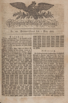 Privilegirte Schlesische Zeitung. 1828, No. 102 (1 Mai) + dod.