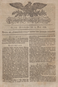 Privilegirte Schlesische Zeitung. 1828, No. 113 (14 Mai) + dod.