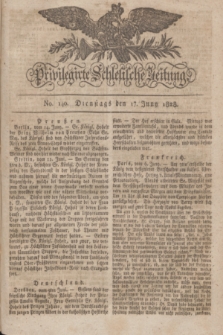 Privilegirte Schlesische Zeitung. 1828, No. 140 (17 Juni) + dod.