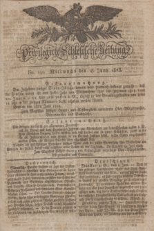 Privilegirte Schlesische Zeitung. 1828, No. 141 (18 Juni) + dod.