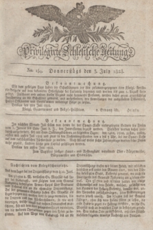 Privilegirte Schlesische Zeitung. 1828, No. 154 (3 Juli) + dod.