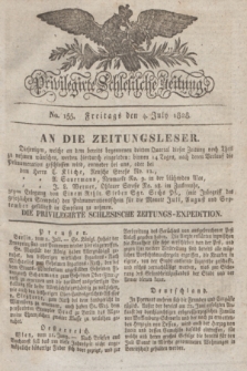 Privilegirte Schlesische Zeitung. 1828, No. 155 (4 Juli) + dod.